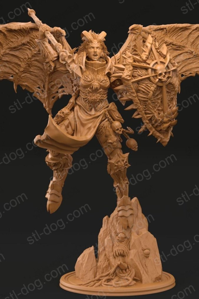 暴怒恶魔(Rage Demon) 3D打印图纸